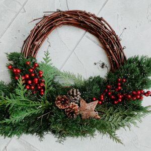 Berries with a Star Wreath