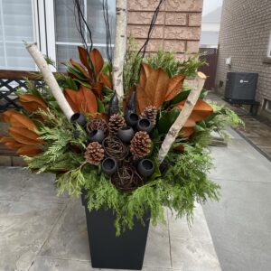 Winter Elegance Planter