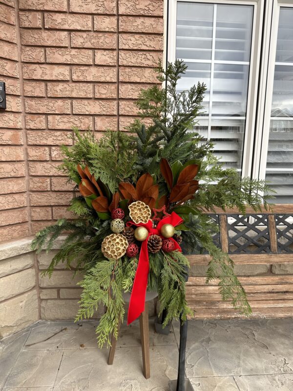 Festive Flair Planter